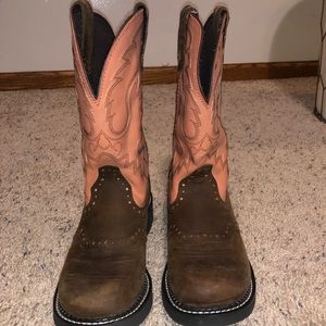 Justin Cowgirl boots